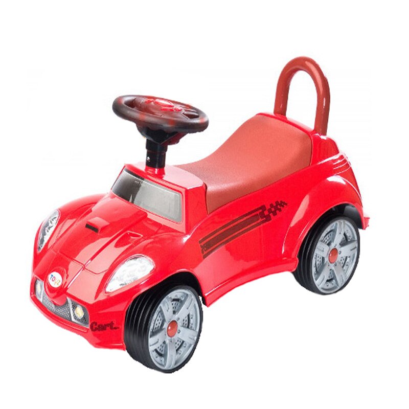 Masinuta actionata cu picioarele pentru copii Toyz Cart ATC-R, Rosu