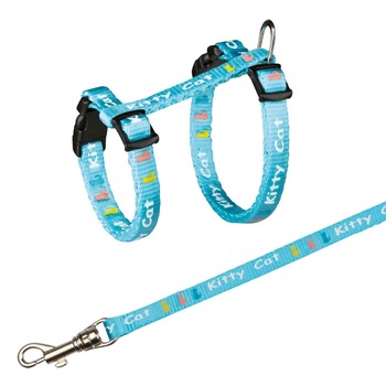 Set Trixie ham si lesa pentru pisici 21-33 cm/8 mm, 1.20 m 4181 Set Trixie ham si lesa pentru pisici 21-33 cm/8 mm, 1.20 m 4181