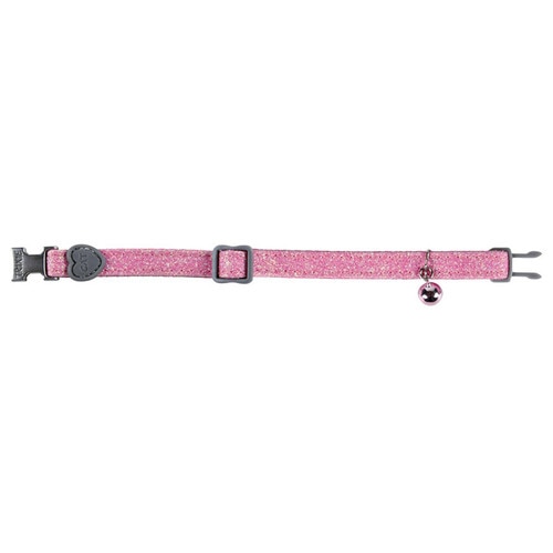 Zgarda Trixie sclipitoare cu clopotel pentru pisici 4207