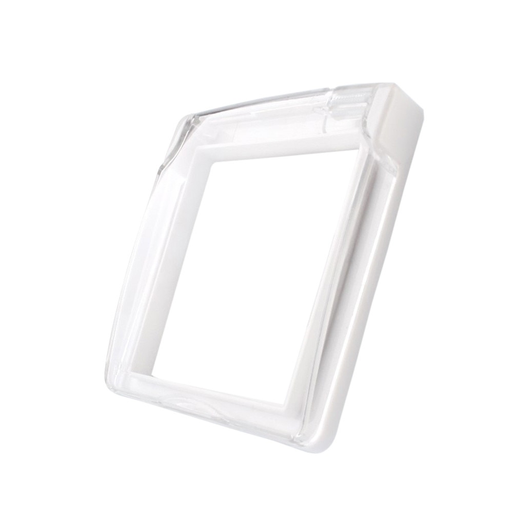 Capac de protectie rezistent la apa pentru prizele din sticla Livolo, Alb