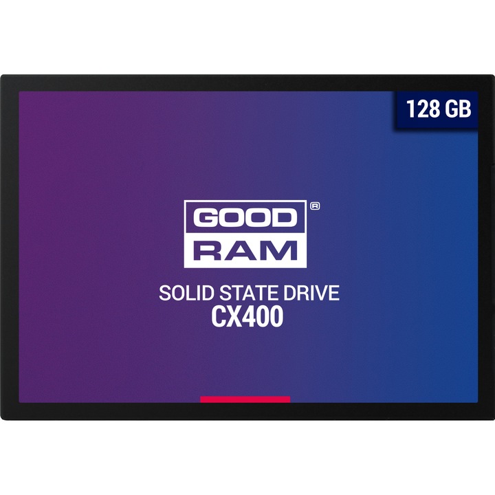 Solid-state drive (SSD) Goodram CX400, 128GB, 2.5", SATA III