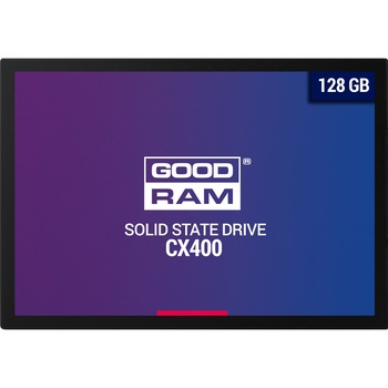 Solid-state drive (SSD) Goodram CX400, 128GB, 2.5 Solid-state drive (SSD) Goodram CX400, 128GB, 2.5