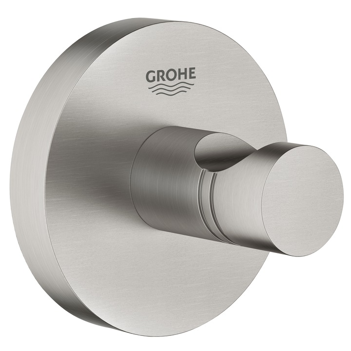 Agatatoare Grohe Essentials., fixare perete ascunsa, supersteel