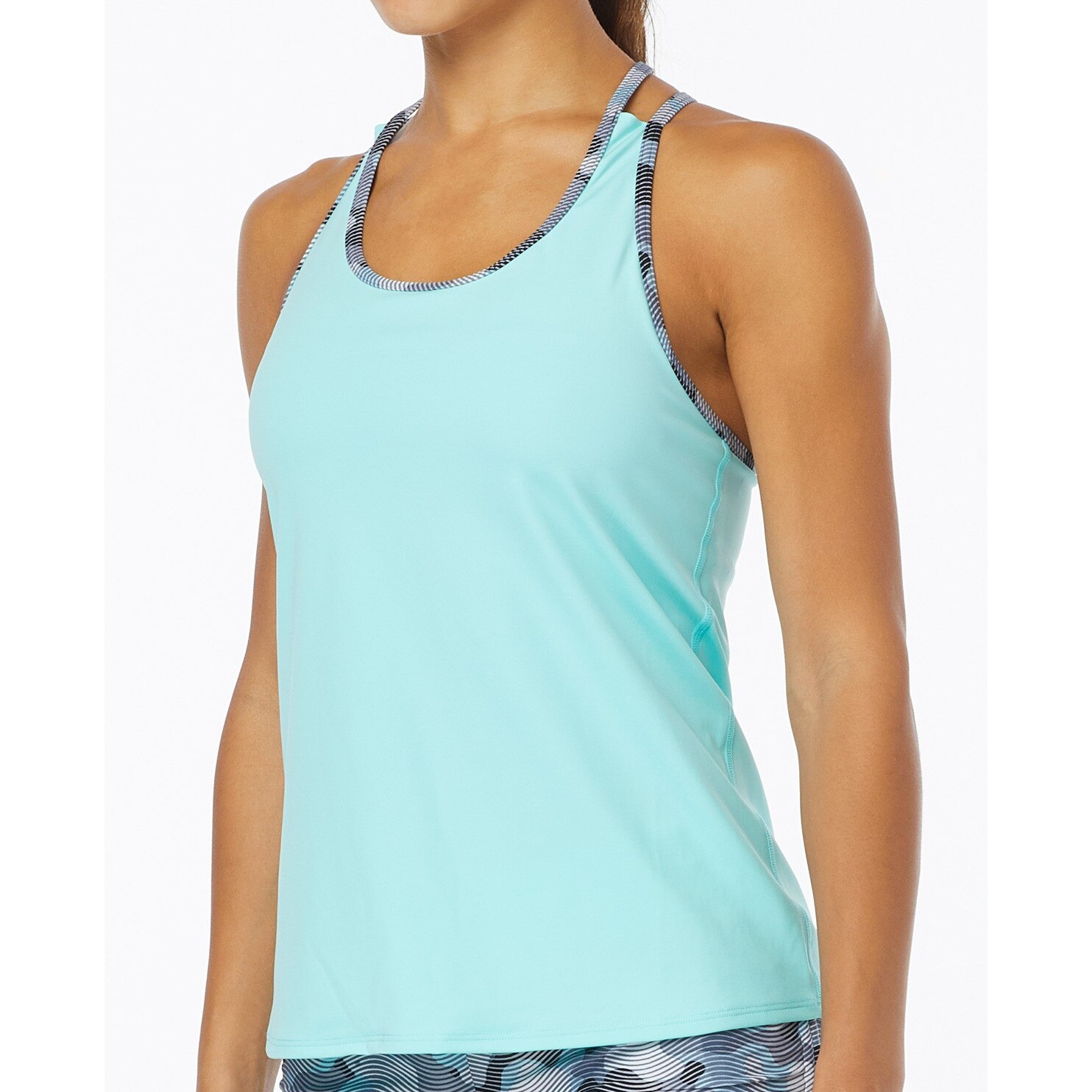 Maiou Sport de Dama Lavare Sierra Tank TYR - XS - 219 - Gri/Menta