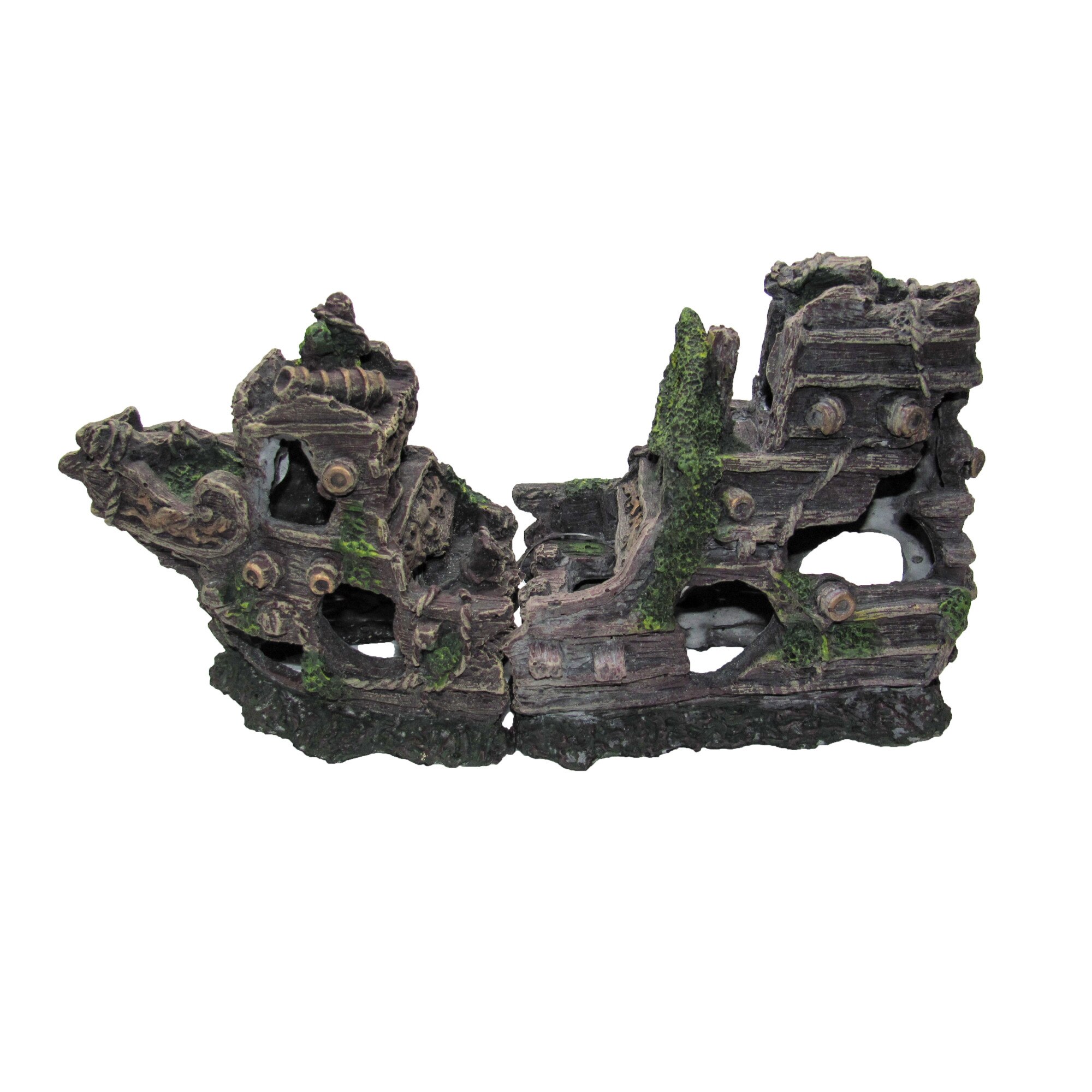 Decor acvariu corabie