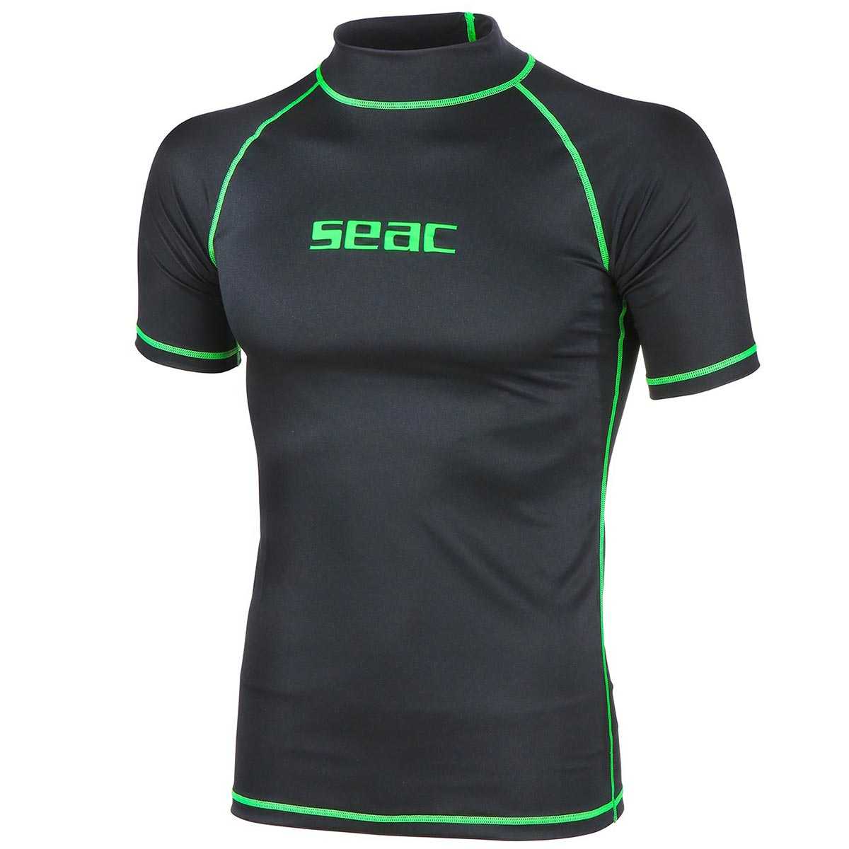 Tricou scurt Seac - T-SUN Black, Man, 2XL