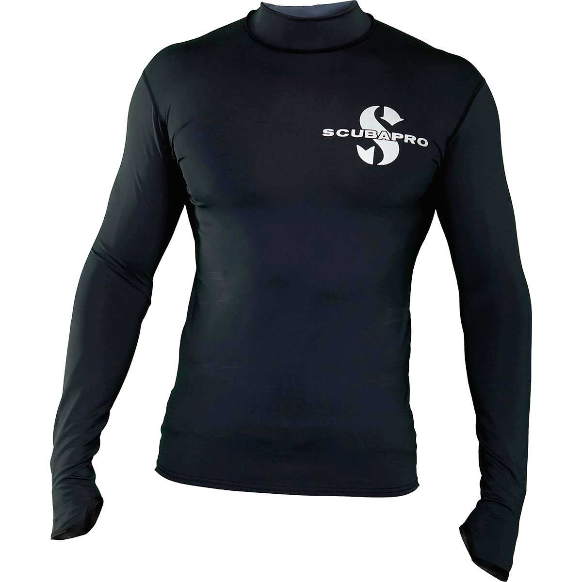 Tricou lung Scubapro - SWIM Black, Man, 2XL