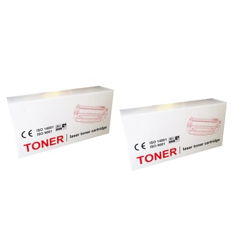 Pachet cartuse toner CF283A (83A) negru x 2 HP 3000 pagini compatibil Alpha - Cartus fabricat 100% Nou Pachet cartuse toner CF283A (83A) negru x 2 HP 3000 pagini compatibil Alpha - Cartus fabricat 100% Nou
