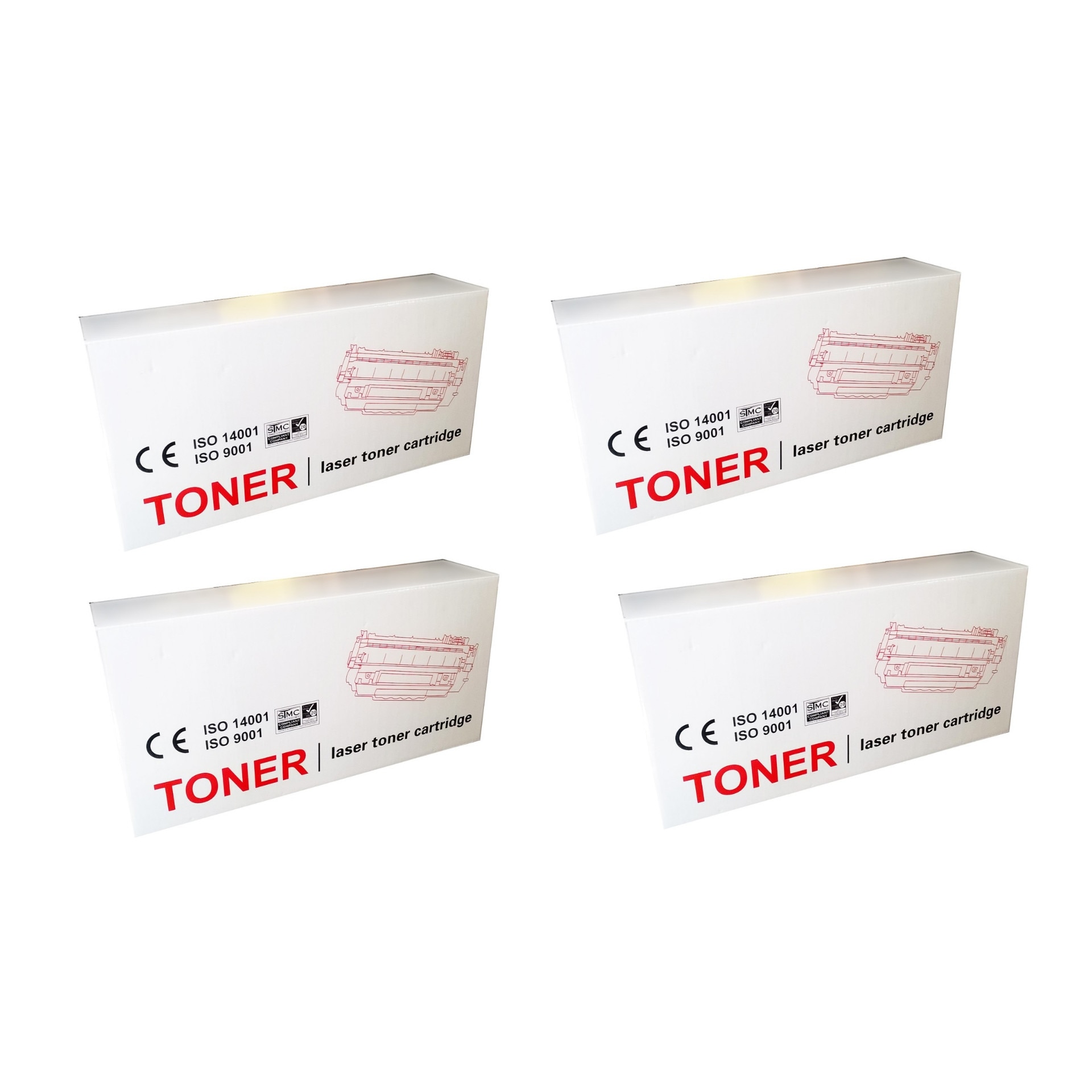Cartus toner CF226A (26A) negru x 4 HP 12400 pagini compatibil Alpha