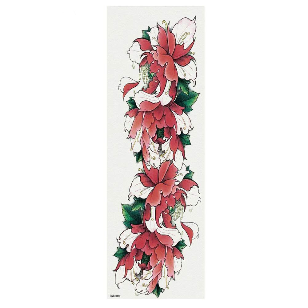 Tatuaj temporar pentru brate sau picioare multicolor, big zise 48 x 17 cm, #T/040 - Tattoo Temporary Phuture®