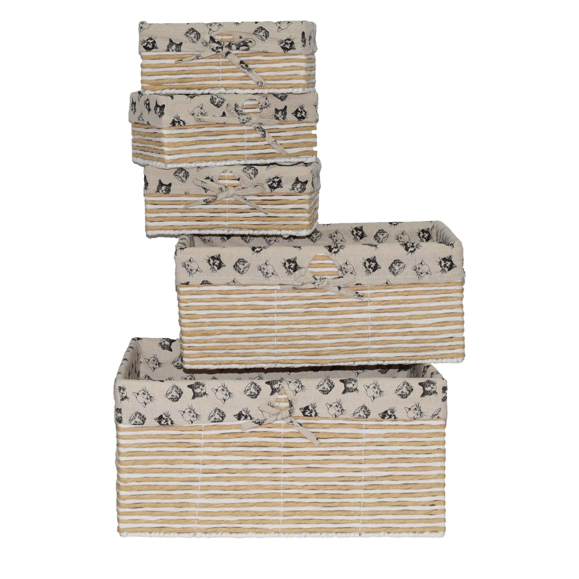 Set 5 cosuri depozitare, AIMEE, D814