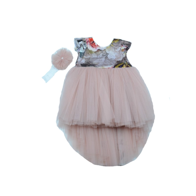 Rochita eleganta pentru fete Colibri 1120-2, Multicolor