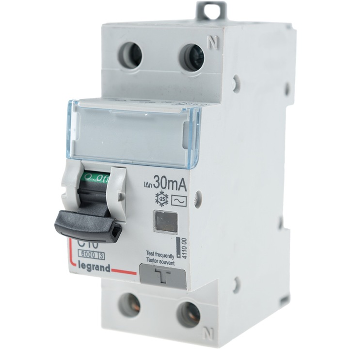 Siguranta cu diferential 1P+N 25A 30MA Legrand 411004