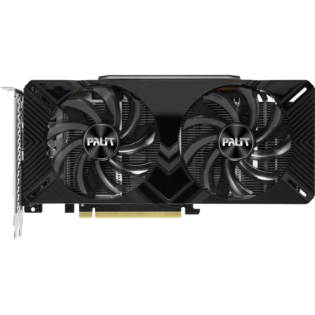 Placa video Palit GeForce GTX 1660 Ti Dual 6GB GDDR6 192-bit - eMAG.ro