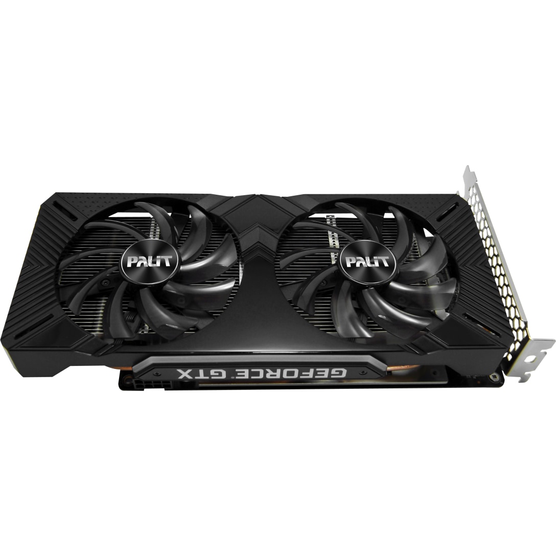 Placa video Palit GeForce GTX 1660 Ti Dual 6GB GDDR6 192-bit - eMAG.ro