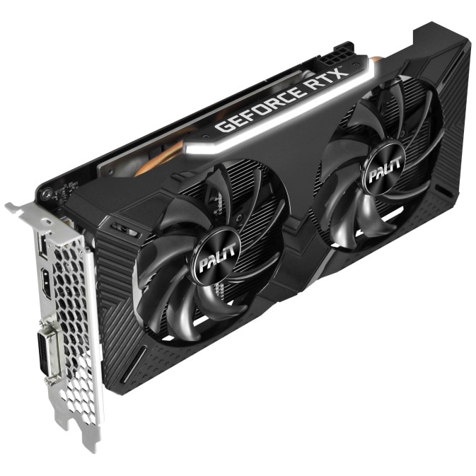 Placa video Palit GeForce RTX™ 2060 Dual OC, 6GB GDDR6, 192-bit