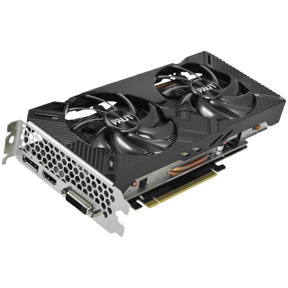 Palit RTX2060　DUAL OC 6G GDDR6 グラフィックボード Placa video Palit GeForce RTX™ 2060 Dual OC, 6GB GDDR6, 192