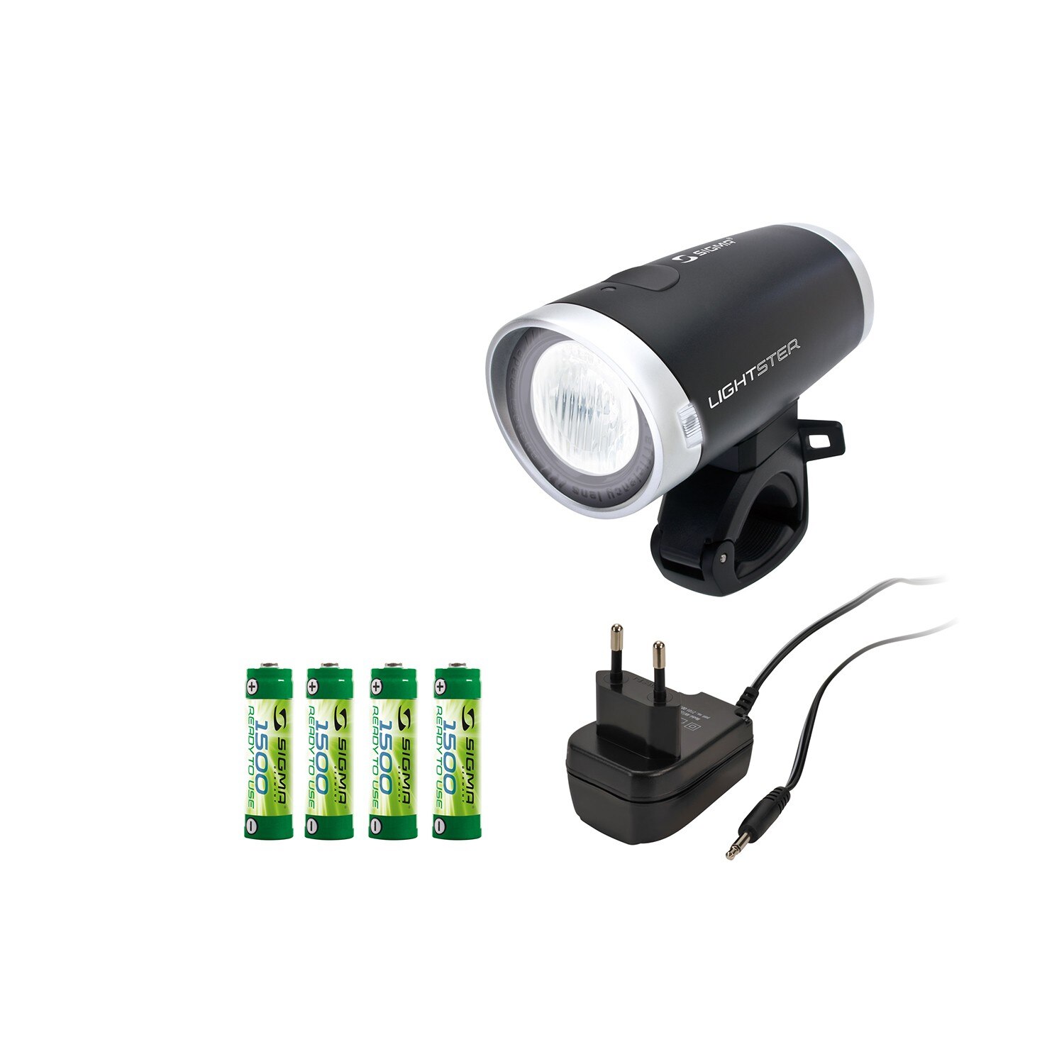 Far bicicleta Sigma LIGHTSTER + acumulatori si incarcator