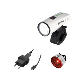 Set Sigma far bicicleta SPORTSTER + stop MONO alb Set Sigma far bicicleta SPORTSTER + stop MONO alb
