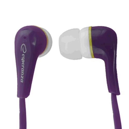 Casti audio , Esperanza, EH146R , Lollipop , stereo, violet