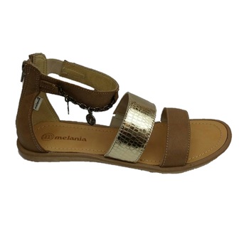 Sandale bej/auriu, Melania, 40 EU Sandale bej/auriu, Melania, 40 EU