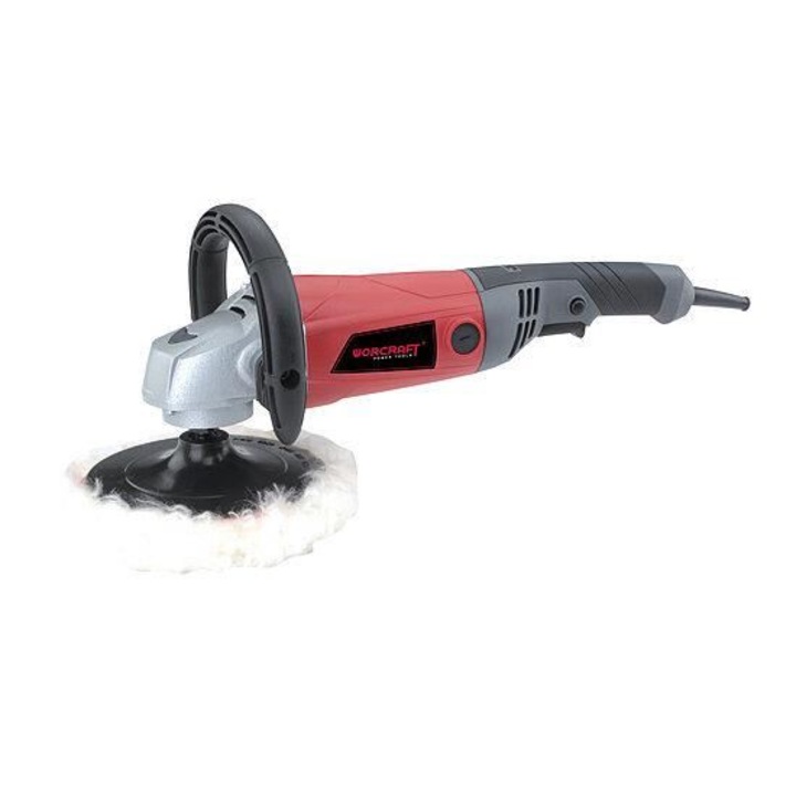 Polizor unghiular, polisat, 1200 W, turatie reglabila, 180 mm, Worcraft
