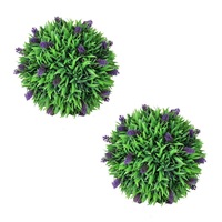 set de 2 sfere de iarba artificiala si lavandavidaxl plastic 30 cm verde imagen 26_0_
0