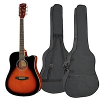 Set Chitara acustica Harley Benton D-120CE VS cu husa