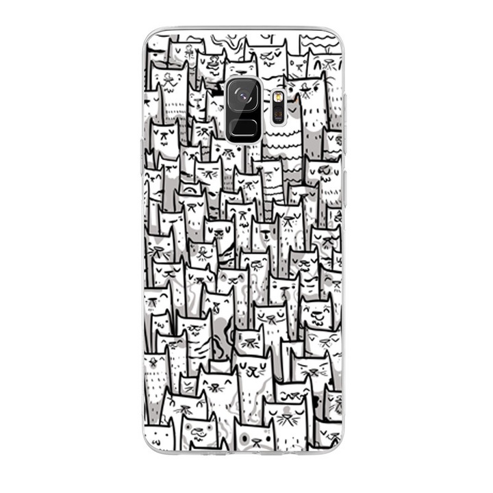 Husa Silicon Majority Cats pentru Samsung Galaxy S9