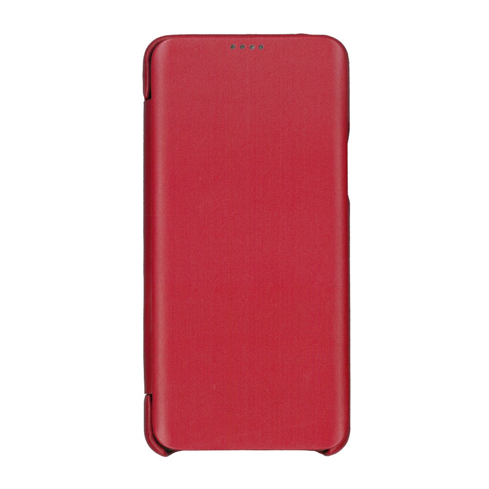 Husa book 360 din piele naturala Icarer ,pentru Samsung Galaxy S9 plus- Rosu
