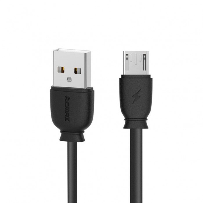 Cablu de date/incarcare Remax Suji, USB / micro USB Cable, 1M, Negru