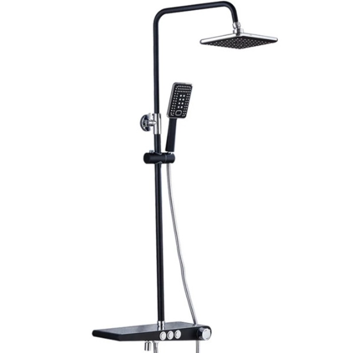 Coloana dus slim culoare neagra TRENDY 3 functii