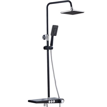 Coloana dus slim culoare neagra TRENDY 3 functii Coloana dus slim culoare neagra TRENDY 3 functii