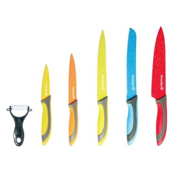 Set cutite de bucatarie Hausberg HB-H1123, 6 piese Set cutite de bucatarie Hausberg HB-H1123, 6 piese