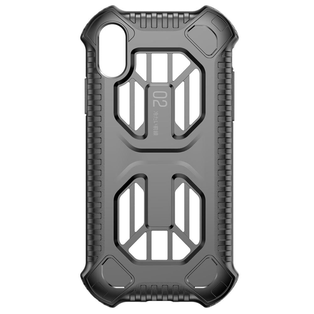 Carcasa Baseus Cooling pentru iPhone X / XS, Negru