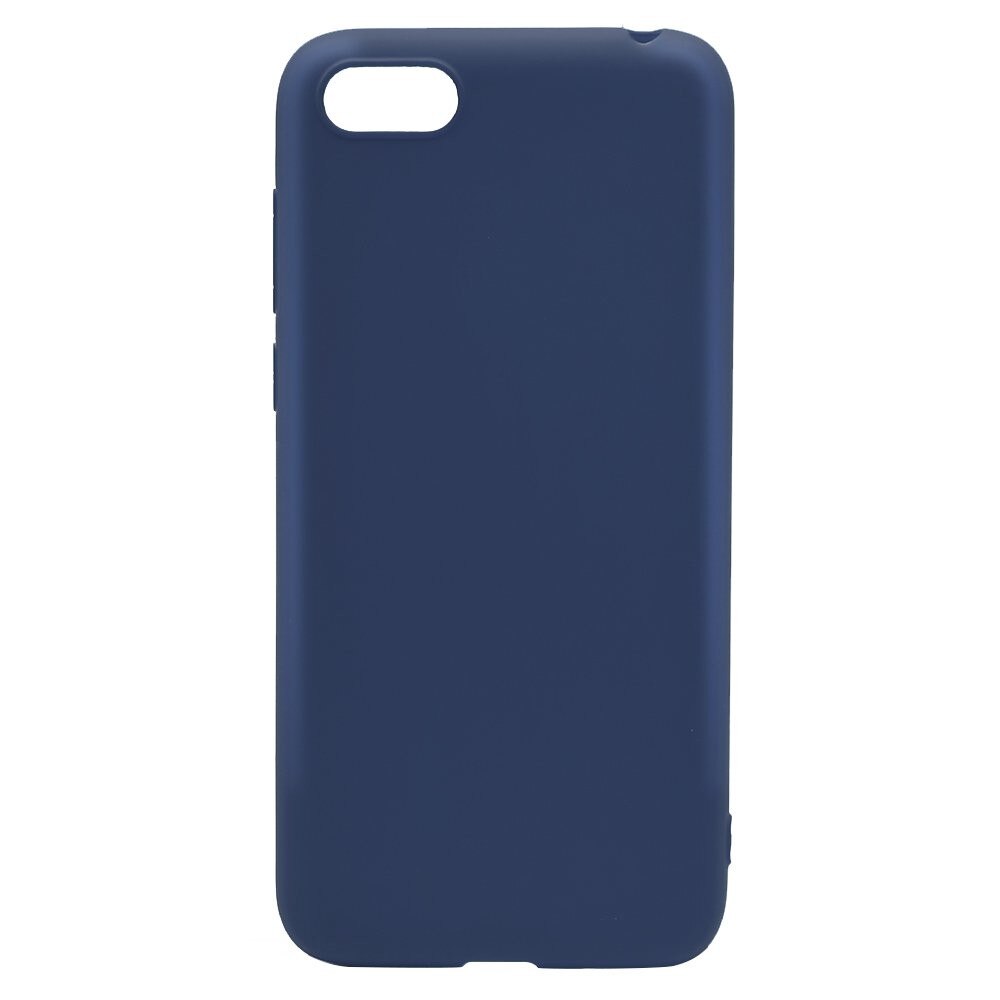 Husa Silicon Just Must Candy pentru Huawei Y5 Lite 2018, Albastru