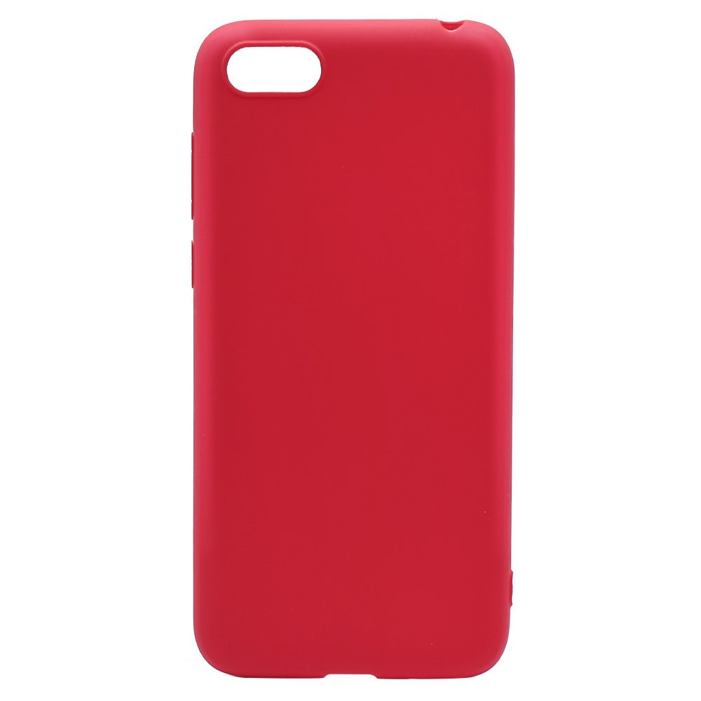 Husa Silicon Just Must Candy pentru Huawei Y5 Lite 2018, Rosu