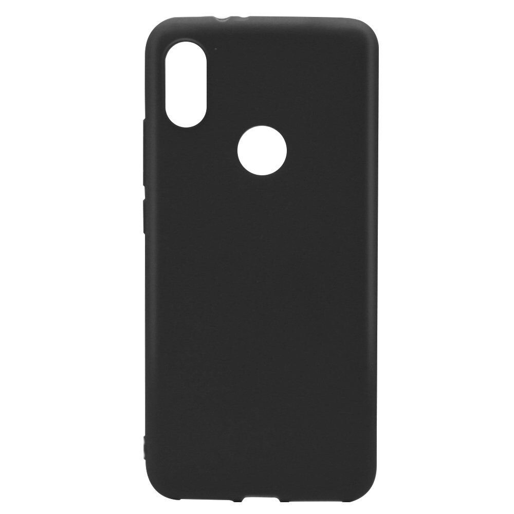 Husa Silicon Just Must Candy pentru Xiaomi Mi A2 / Xiaomi Mi 6X, Negru