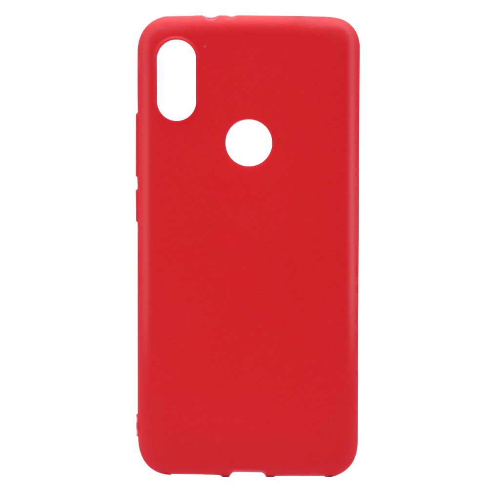 Husa Silicon Just Must Candy pentru Xiaomi Mi A2 / Mi 6X, Rosu
