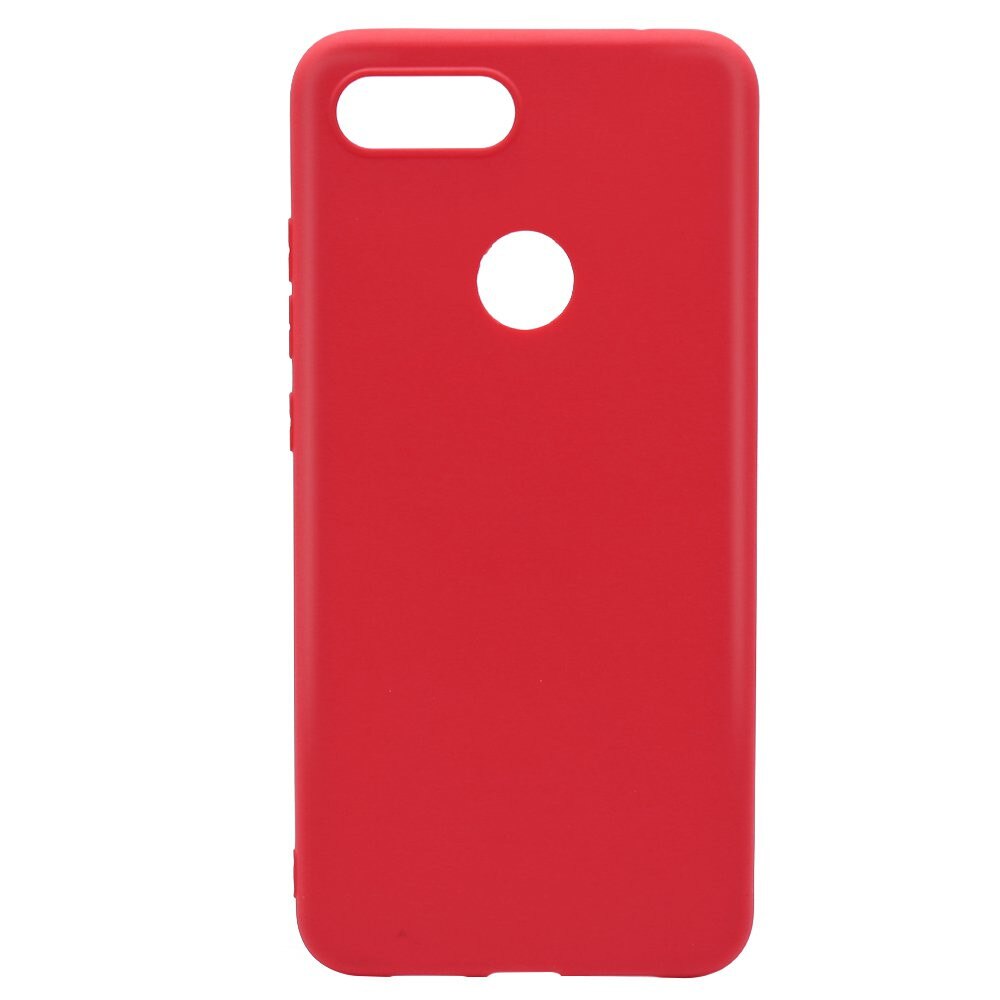 Husa Silicon Just Must Candy pentru Xiaomi Mi 8 Lite, Rosu