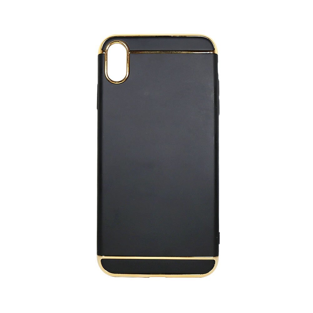 Carcasa Just Must Defense 3 piece pentru iPhone XS Max, Negru