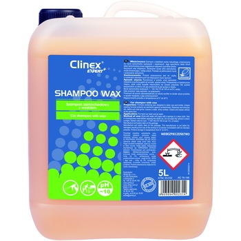 Sampon auto cu ceara-Shampoo Wax-Clinex expert-5 L Sampon auto cu ceara-Shampoo Wax-Clinex expert-5 L