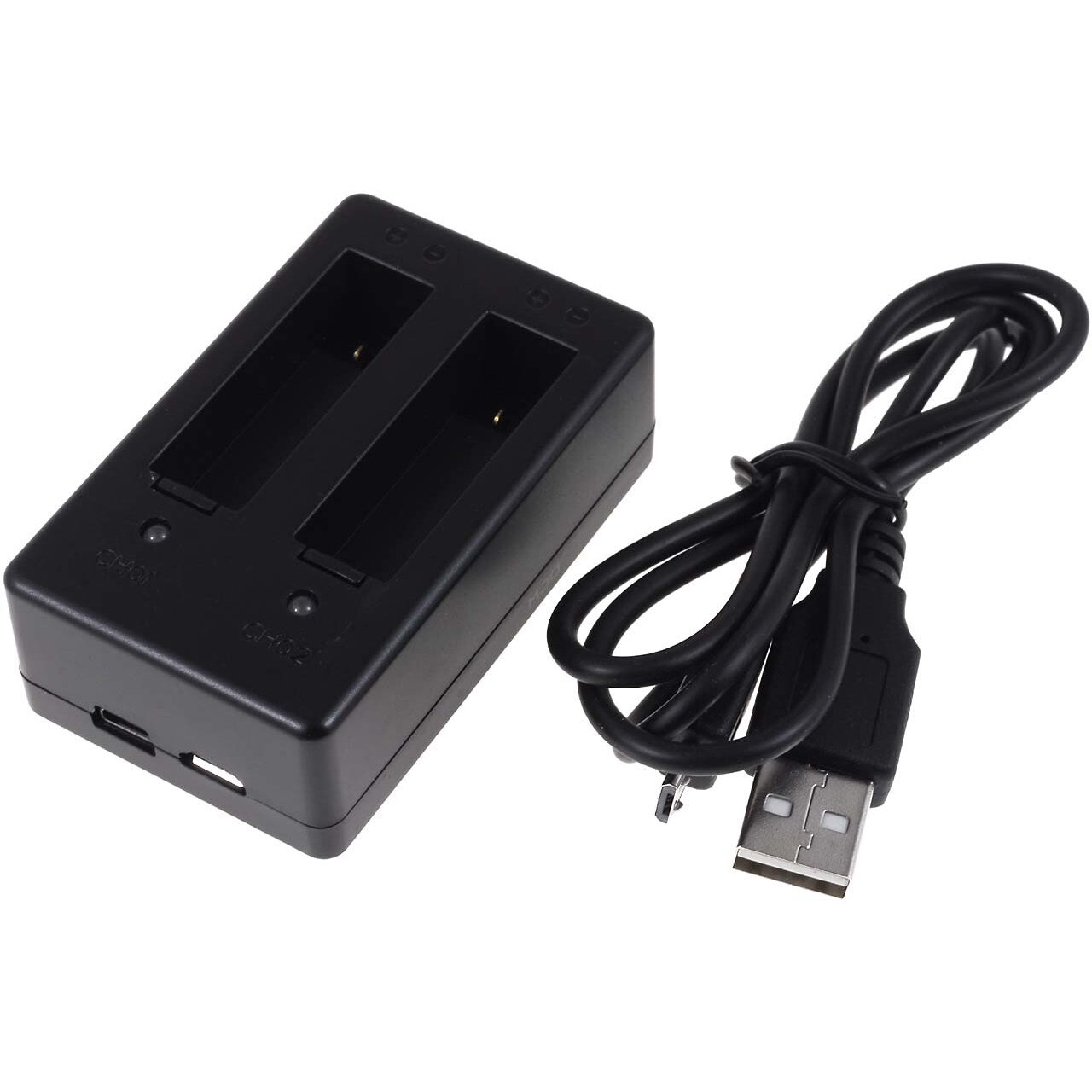 Incarcator USB compatibil 2x GoPro Hero4 Silver