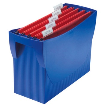 Suport plastic pentru 20 dosare suspendabile, HAN Swing - albastru Suport plastic pentru 20 dosare suspendabile, HAN Swing - albastru