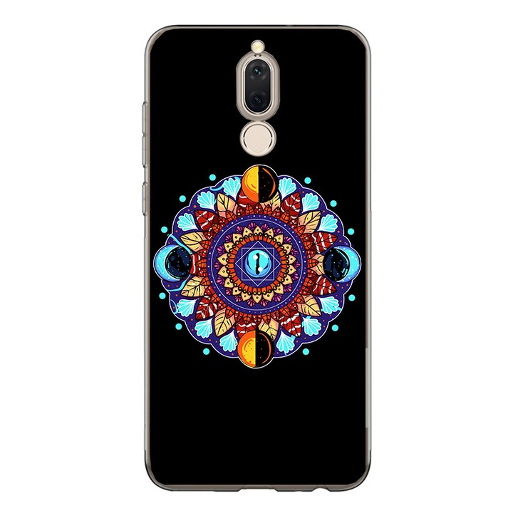 Husa Silicon Mandala Night pentru Huawei Mate 10 Lite
