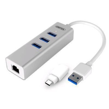 Hub si cititor de card , Unitek , 3x USB 3.0 , SD , Y-3048A Hub si cititor de card , Unitek , 3x USB 3.0 , SD , Y-3048A