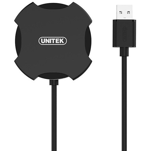 Hub , Unitek , 4x USB 2.0 , micro , Y2178