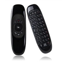 tastatura qwerty  air mouse  telecomanda mini smart kodi c2 24g gyroscop si ir pc smart tv android box imagen 38_0_
0
