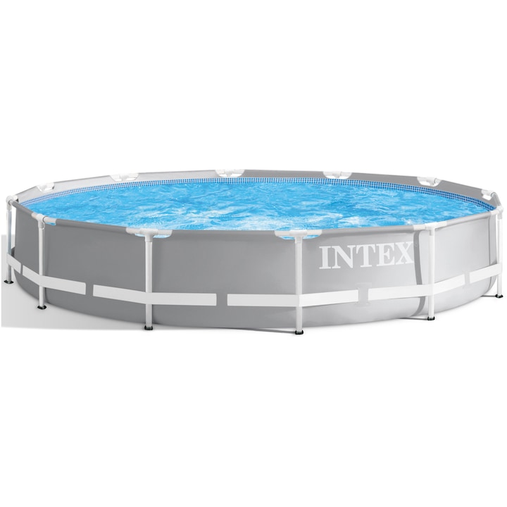 Басейн Intex Prism Frame Premium 26712NP, С помпа за филтриране, 3.66 м x 76 см