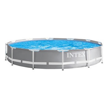 Piscina Intex Prism Frame Premium 26712NP, pompa de filtrare inclusa, 3.66m x 76cm Piscina Intex Prism Frame Premium 26712NP, pompa de filtrare inclusa, 3.66m x 76cm